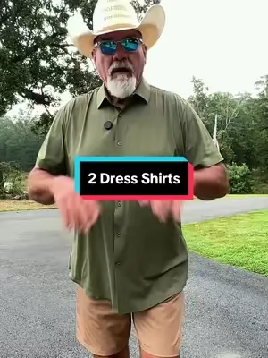 Mens two performance dress shirt combo #men#shirt#dealforyoudays #fashiontiktok #summerwins 