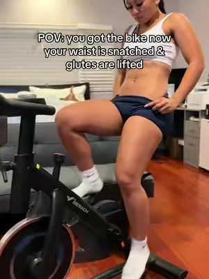 My favorite cardio that always gives me results 💪🏽💕#stationarybike #cardioworkout #cyling #tiktokshopcreatorpicks #creatorsearchinsights 