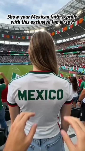 Rock this jersey, Mexico’s gonna win! Vamos México!#mexico #soccerjersey #dealsforyoudays #summerwins #worldcup 