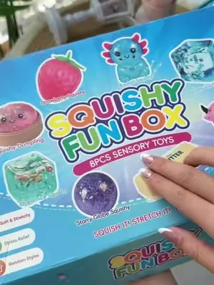 The cutest 8-piece squishy collection I've found 🧸#tiktokshopfinds #squishytoy #squishycollection #squishylover #StressRelief     