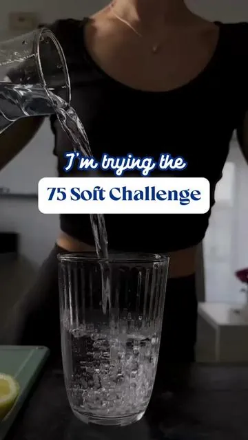 Your 75-day glow up starts with the 75 Soft Challenge journal #75softchallenge #75soft#selfimprovement#healthyhabits#habittracker /1404