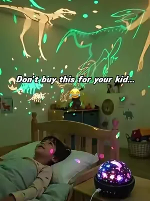 Don't buy this for your kid#Onefirenightlightforkids #SoothingLight #BedtimeRoutine #nightlightprojector #kidsgifts