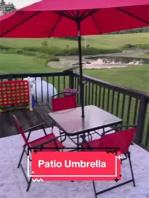 Shade your outdoor space in style! ☀️🏡 This GARVEE 9FT Patio Umbrella features a smooth crank lift, 30° dual tilt design, and 8 heavy-duty ribs to help keep you cool whether you’re relaxing on the patio, balcony, deck, or in the garden. Built to handle the season while adding the perfect finishing touch to your outdoor setup! #GARVEE #PatioUmbrella #OutdoorLiving #summervibes #dealsforyoudays 