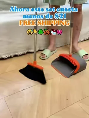 Si la escoba en casa no puede quitar el pelo así, entonces realmente necesitas esto.#paratiiiiiiiiiiiiiiiiiiiiiiiiiiiiiii #limpiando #broomanddustpan #broomdustpanset #dealsforyoudays 