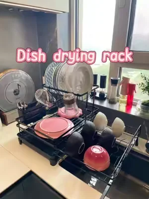 If you want a clean, mold-free kitchen counter, you definitely don't want to miss this drying rack. #summervibes☀️ #tiktokshopholidayhaul #tiktokmademebuyit #dealsforyoudays 