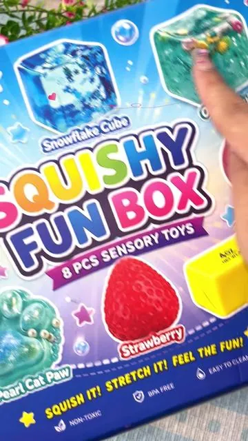 Soft, stretchy, and ridiculously satisfying #SquishyToy #FidgetToy #StressRelief #CuteThings #Kawaii         