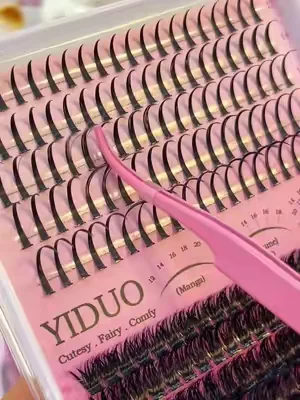 🎀💖DIY lash kit #clusterlashes #diylashes #tiktokshopblack #diylashextensions #dealsforyoudays
