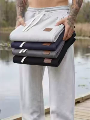 My Go-To All-Season Men Elastic Straight Pants!#pants #mensfashion #DailyWear #comfystyle #outfit 
