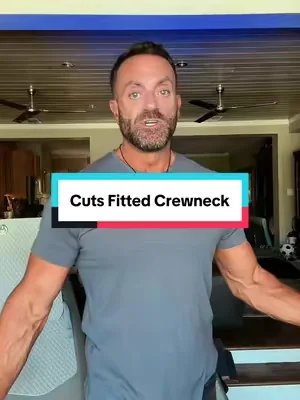 The Cuts fitted crewneck T-shirt is made to keep its clean, tailored look while giving you the comfort and stretch you want every day. Whether you’re headed to work, dinner, or just running errands, this is the kind of men’s t-shirt you’ll keep reaching for. #crewneck #tshirt #mensshirt #mensstyle #DealsForYouDays 