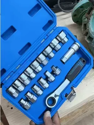 De hecho, se puede enroscar completamente, incluso hasta el fondo.#dealsforyoudays #tools #socketset #mechanic #workshop 