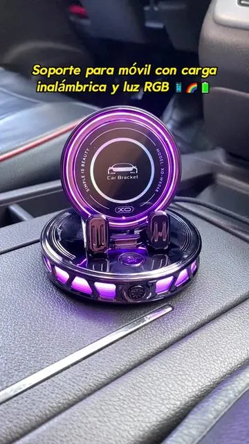 ¿Todavía no encuentras el soporte de teléfono ideal para tu coche? Este es perfecto para ti. #carmount #phonemount #wirelesscharging #summerwins #dealsforyoudays 