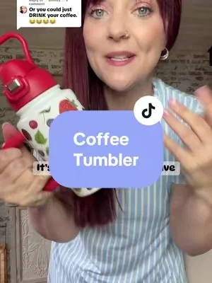 Replying to @✨Shelley✨ #coffeetumbler #coffeecup #insulatedtumbler #insulatedcup #coldest 