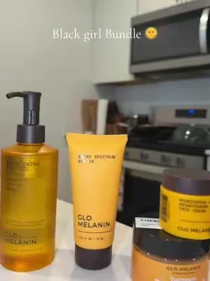 Perfect for hyperpigmentation, darkspots and rough uneven skin #tiktokshopcreatorpicks #glomelanin #hyperpigmentation #darkspots 