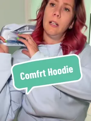 This hoodie has him jealous @Comfrt #comfrt #hoodie 