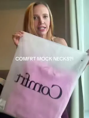 the perfect mock neck doesn’t exi… 10/10 @Comfrt 