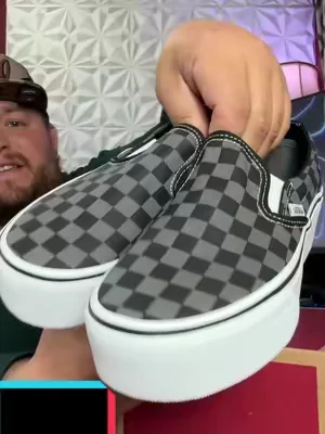 Vans Unisex Classic Slip-On Checkerboard Platform Low Top Shoe #Vans #SlipOnPlatform #CheckerboardVans #PlatformShoes #DealsForYouDays