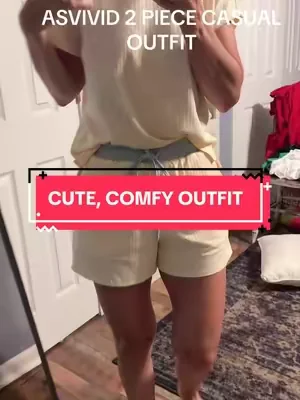 The perfect casual, comfy outfit for summer. This will be one you will want all the colors in. #asvivid #casualoutfits #comfystyle #dealsforyoudays #womensfashion 