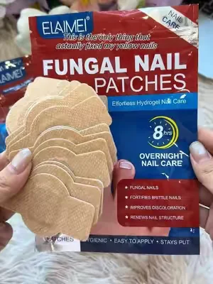 ❤️‍🔥💖Funky nails? Not anymore. These patches are SAVING toes 🦶💥 #NailTok #FootCare #FungalNails #NailFix #BeforeAndAfter