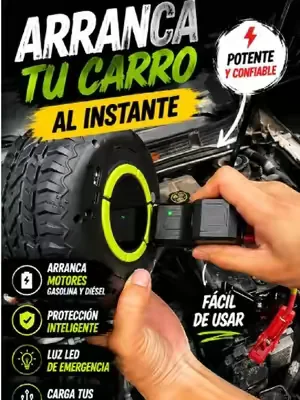 Toda la semana esperando el sábado. Playlist lista, hielera llena, todos arriba del auto. Y el motor no responde. 🏖️😤 La batería muerta no avisa. Pero lo peor es ponerse a conectar cables sin saber, con las prisas y los nervios del momento. Nuestro arrancador tiene protección anti-inversión: si te equivocas de polo, solo te avisa. Sin chispas, sin sustos. Arrancas, revisas el aire de las llantas para el viaje, y llegas a tiempo al asado. El finde se salva. 🥩🚙 #DealsForYouDays #TikTokShopDealsforYouDays #SummerWins #jumpstarter#jumpcable