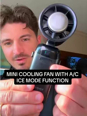 PA is currently 92 degrees so this fan has been saving our lives 🥵❄️🥶 #tiktokshop #kimmoo #handheldfan #coolingfan #summerheat 