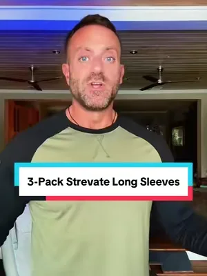 These long sleeve shirts by Strevate are comfortable, easy to style, and versatile enough to wear with jeans, joggers, or shorts. The soft stretch fabric feels great all day, and the clean fit makes them perfect for everyday wear. Three shirts you’ll actually reach for, all in one pack. #longsleeveshirt #mensstyle #mensshirt #menswear #DealsForYouDays 