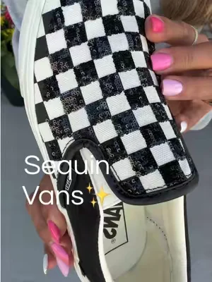 Once they’re Gone, they ain’t coming back 😭 @vans #sneakers #vans #sequinshoes #sliponshoes 