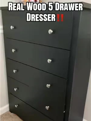 #woodendresser #dresser #5drawerdresser #dealsforyoudays 