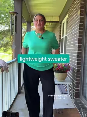 The “cashmere feel” sweater that is perfect for my office girlies and teachers. #sweater #cashmeresweater #officeoutfits #teacherootd #CapCut 