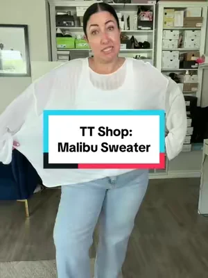 Want looks that pop fast? Copy this! 🤍 This sweater looks like it came straight from a Malibu boutique, but it’s surprisingly affordable. If you’re looking for expensive looking fashion on a budget, this is the piece that instantly elevates jeans, trousers, skirts, or shorts. The perfect elevated basic for a chic, effortless wardrobe you’ll wear on repeat. #outfitinspo #outfitideas #OOTD #StyleHacks #CapsuleWardrobe