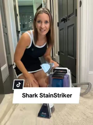 Seriously can’t stress enough how awesome Shark’s StainStriker is!!  I use this pretty much every single day!!  #SummerVibes #sharkhome #catmom #DealsForYouDays #tiktokshopcreatorpicks  