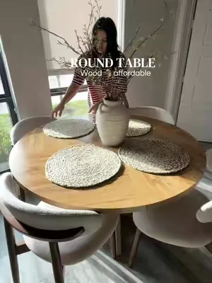 Ya 9 meses con esta mesita y es lo mejor!  #tribesignstable #roundtable #diningtable #kitchenfurniture #mesadecomer 