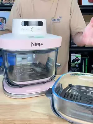 The all new Ninja Crispi Pro is here and on sale! #ninjacrispi #glassairfryer #airfryer  #tiktokshopcreatorpicks  