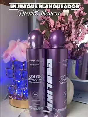 CEELIKE Enjuague Bucal Blanqueador De Manchas, Aclara Los Dientes, Refresca El Aliento Con Aceites Esenciales, 237ml#dealsforyoudays