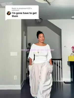 Replying to @shayboss11231 I i’m so obsessed with these pants I brought them out of town with me they are sooo cute and comfy  #SummerFashion #summerpants #dealsforyoudays #summerwins #tiktokshopcreatorpicks 