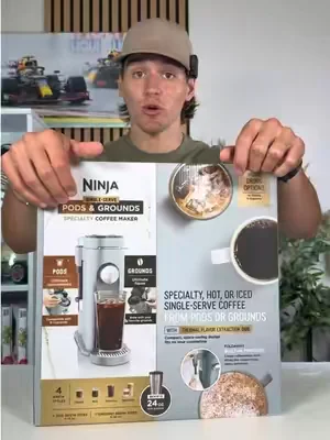 I basically have my own Starbucks at home now #ninjapodsandgrounds #ninjacoffeemaker #coffeemaker 