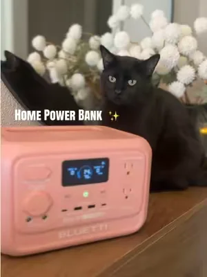 I always thought people waited too long to buy one of these. 💗 We use ours for power outages and camping, and this sale is a really good time to grab one. #homefinds #solargenerator #portablepower #stormprep #campinggear @Bluetti Shop 