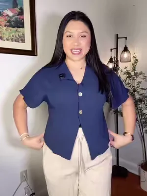 #blouse #shirt #casualshirt #tiktokshopcreatorpicks #womensfashion 