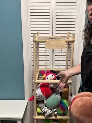 Too many stuffed animals and not enough space? 🧸 Keep every plush organized with the WOODURE Wooden Stuffed Animal Zoo! Durable pine wood, adorable zoo design, and a fun way for kids to clean up while displaying their favorite stuffed friends. Perfect for bedrooms, nurseries, and playrooms! ✨🦁 #toyorganizer #stuffedanimalstorage #kids #DealsForYouDays #summerwins 