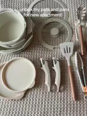 such a great find, has everything you need to start. perfect for college kids, first apartments, small spaces and just starting out! #kitchenfinds #startingover #newapartment #collegeneeds 