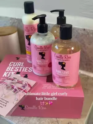 🎀✨💖All You Need Is Love bundle by @CAMILLE ROSE Natural hair care line. #curlyhair #curls #backtoschool #haircarebundle 