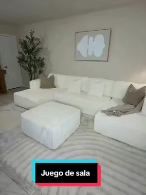 No puedo creer que saque mi sala completa de 3 pequeñas cajas #creatorsearchinsights #tiktokshopstockup #DealsForYouDays #tiktokshopcreatorpicks #sofa 