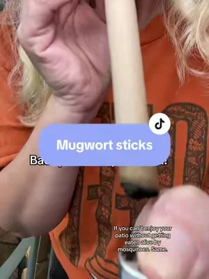 If summer evenings have turned into nonstop swatting, you’re not alone. 🌿 We started lighting these natural defense mugwort sticks before heading outside, and now patio dinners and fire pit nights are so much more enjoyable. Definitely one of my favorite summer finds! #mugwortsticks  #V#ViralFindBackyardMustHaves #SummerEssentials #TikTokShopCreatorPicks