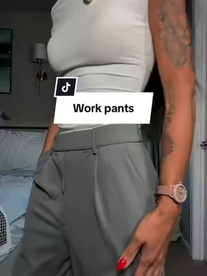 Halara pull on trousers 🤌🏼