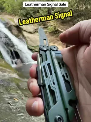 The Leatherman signal is the ultimate survival multitool! With saw hammer screwdrivers, and More. The perfect everyday car survival multitool. #leatherman #leathermansignal #multitool #dealstoryoudays #edcknife @Leatherman Tools 