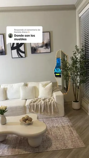 Respuesta a @Daniela Alana🫶🏻  Muebles minimalistas para sala #tiktokshop #homedecor #mueblesmodernos #muebles 