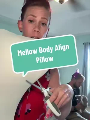 Mellow did it again with their ergonomic pillow @Mellow Sleep #sleep #pillow