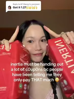 Replying to @KF Warren i will be stocking up enough for the whole year if i were you 😉  #inertia #cottonpads #periodpads #femininehygieneproduct #menstrualpads  @INERTIA US 