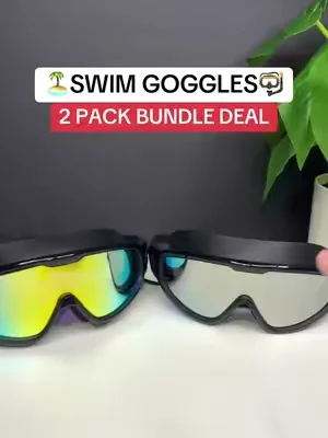 The water is more fun when you can see what’s in it #swimgoggles  #beachessentials #poolessentials 