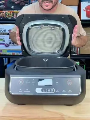 Ninja 6-in-1 Indoor Grill & Air Fryer #indoorgrill #airfryer #ninja #tiktokshopcreatorpicks  