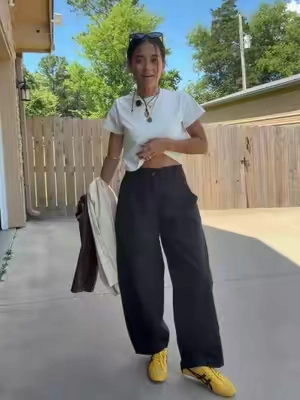 My new fave pants  #DealsForYouDays #dfyd #FulfilledByTiktok #summerwins #barrelpants 